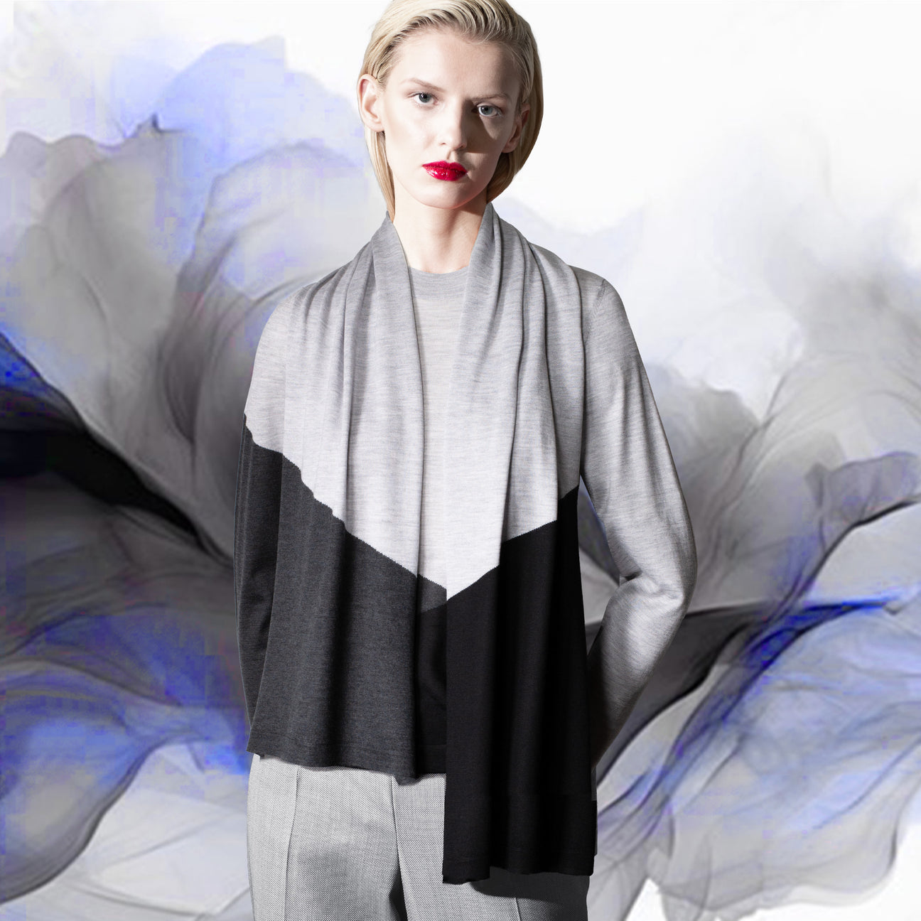 Marlowe Puff Sleeve Sparkling Top Black Silver