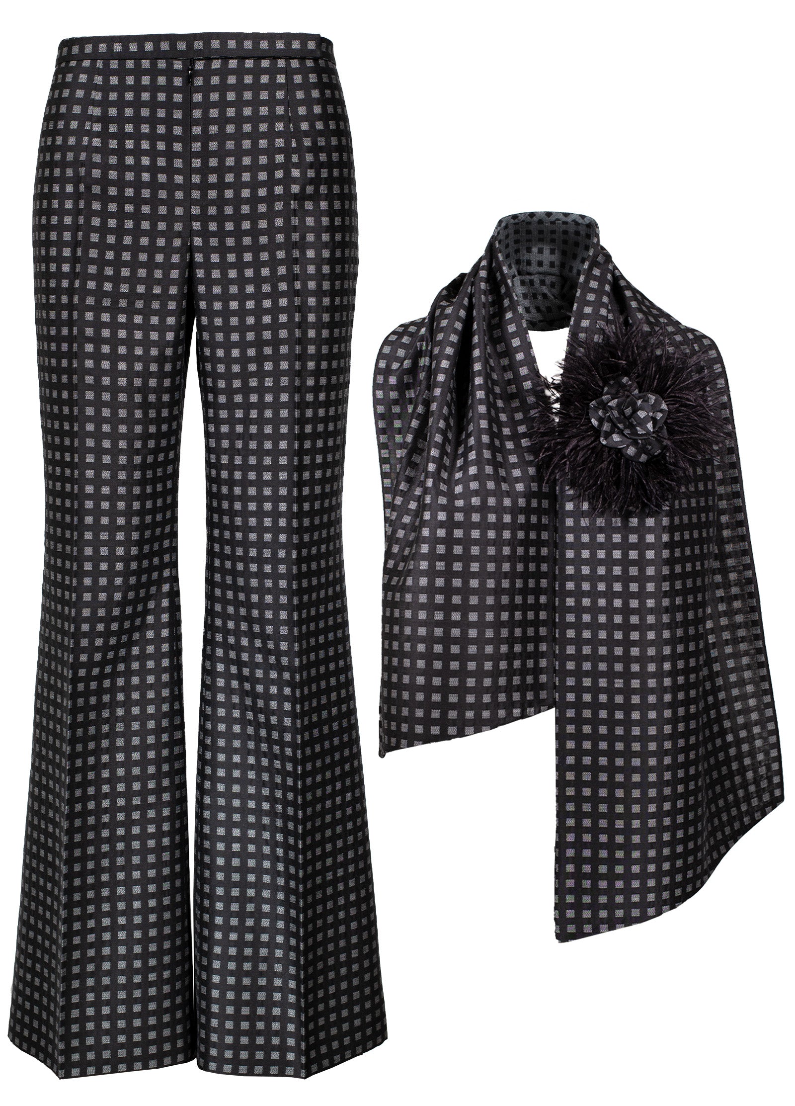 最終価格　apolina marlowe trouser 3-5y 체크앤도트