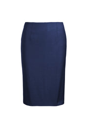 Abstract Jacquard Superfine Wool Skirt