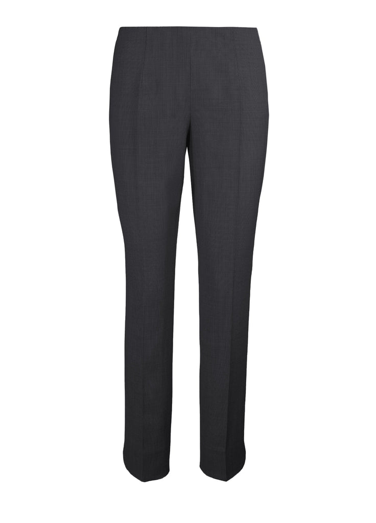 Slim pant dark grey with black pin dot